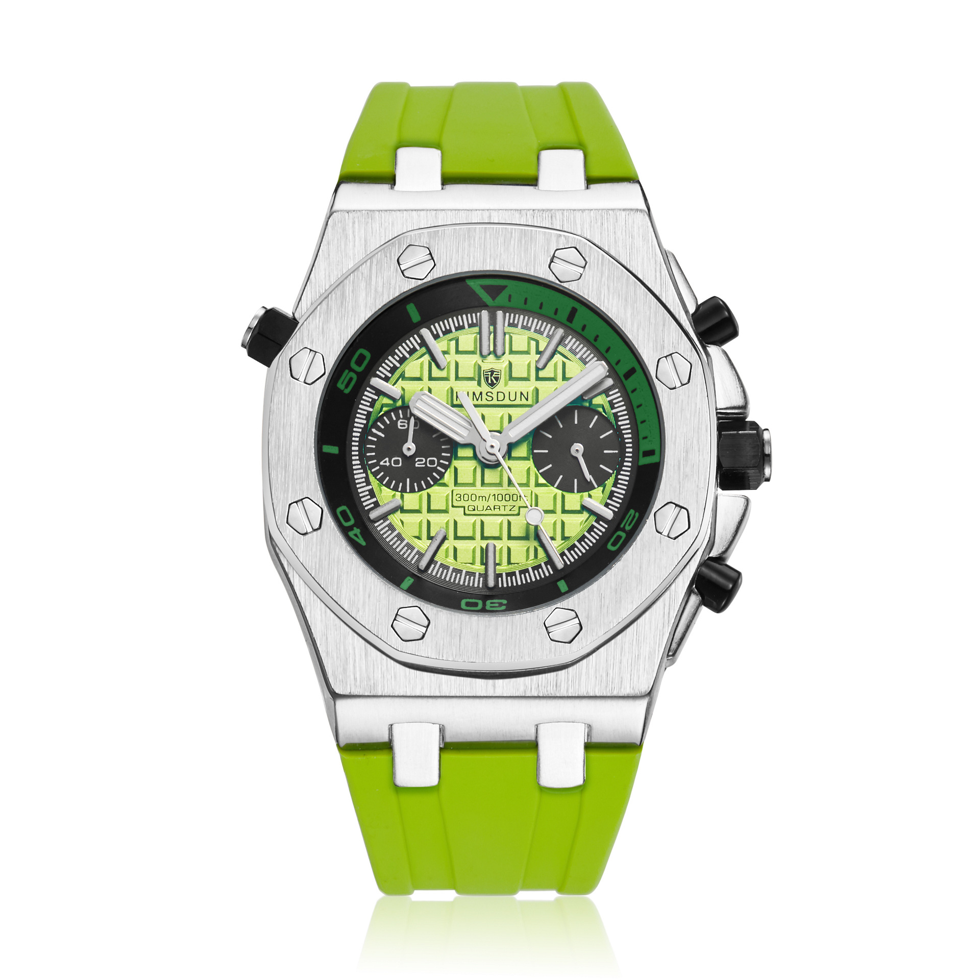 Carlophis K-1223B Chroma Men's Sport Watch - Bold Color & Camo Series