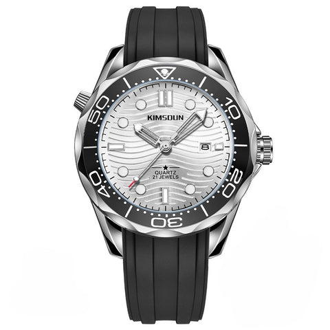 Carlophis K-1808B Triton Skeleton Diver-Style Watch - Unisex