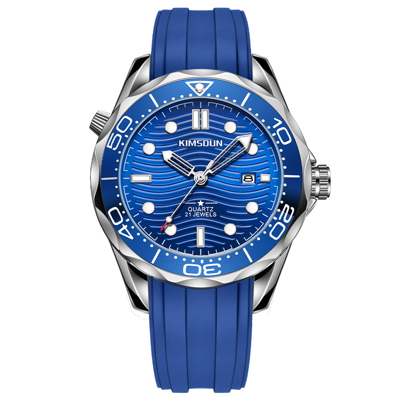 Carlophis K-1808B Jetty Classic Diver-Style Watch - Unisex & Quartz