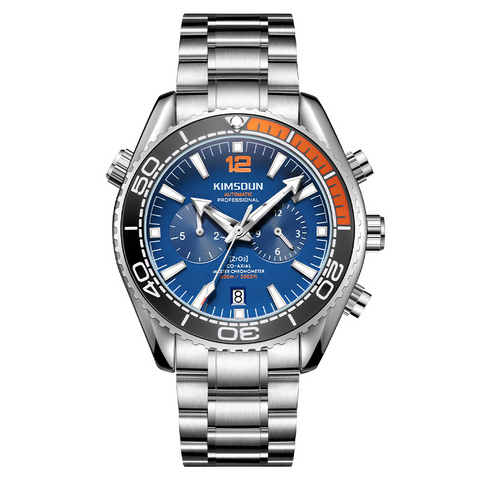Carlophis K-1804A Maritime Automatic Diver-Style Watch - Men's