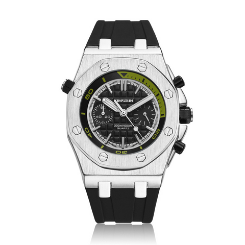 Carlophis K-1223B Chroma Men's Sport Watch - Bold Color & Camo Series