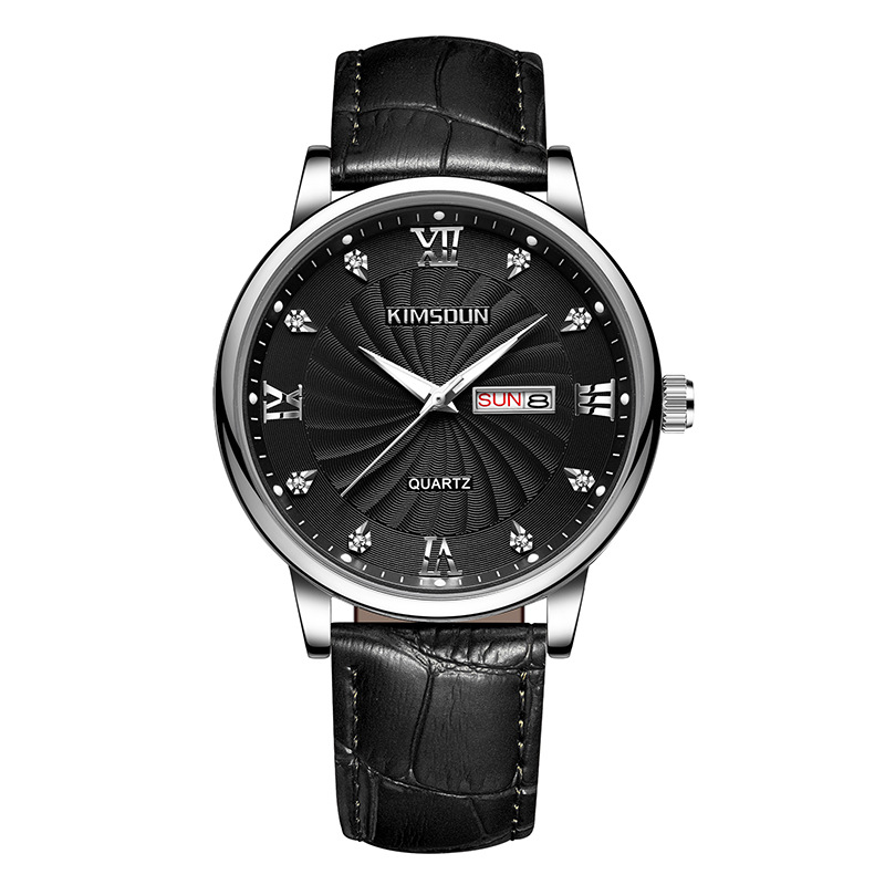 Carlophis K-1814B Scholar Ultra-Thin Dress Watch - Unisex & Small Seconds