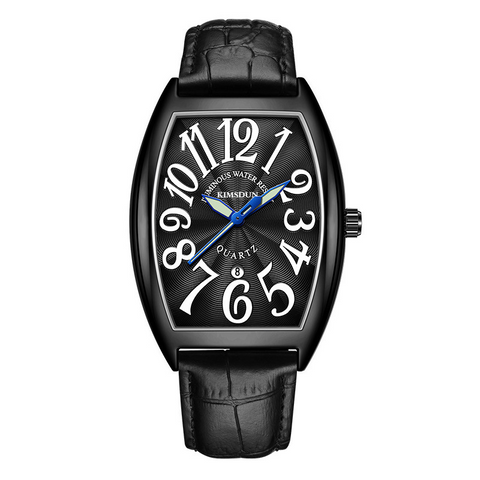 Carlophis K-816D Cypher Men's Ana-Digi Tonneau Watch - Hybrid Display