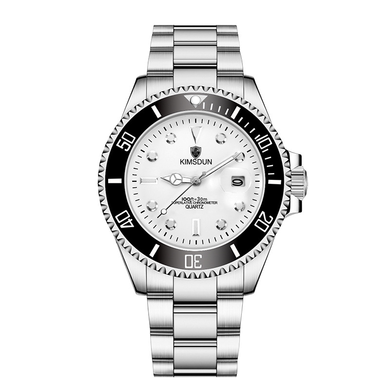 Carlophis K-1022B Men's "Submariner" Style Watch - Luminous & Waterproof