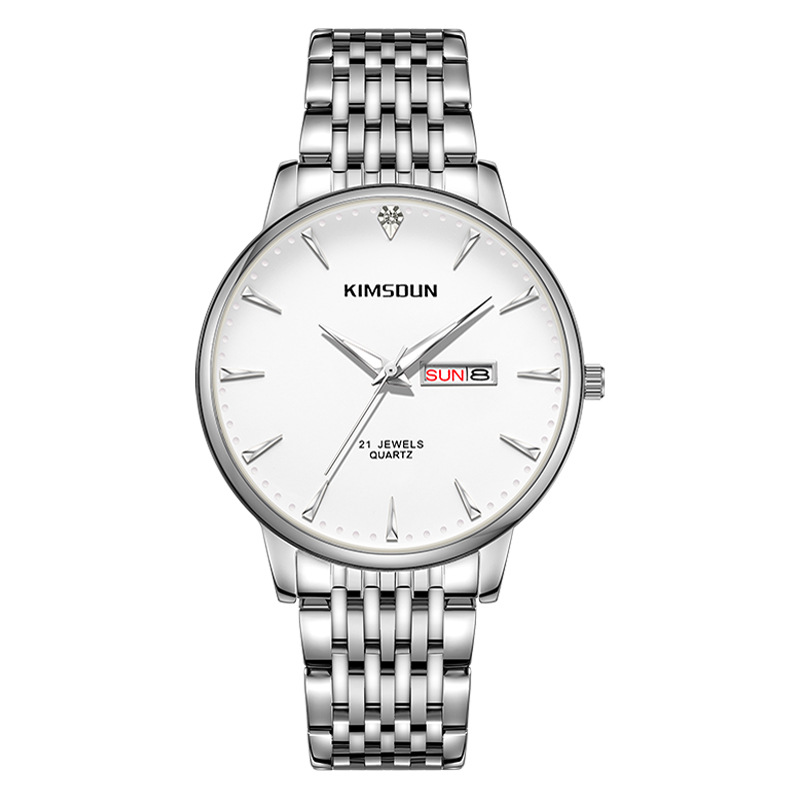 Carlophis K-1802B Keystone Ultra-Thin Dress Watch - Small Seconds