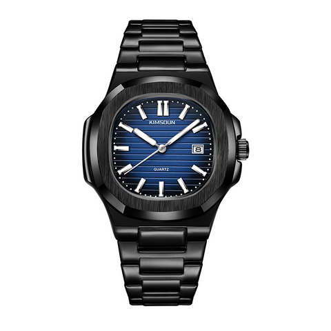 Carlophis K-921D Axiom Porthole-Style Watch - Unisex & Screw-Down Crown