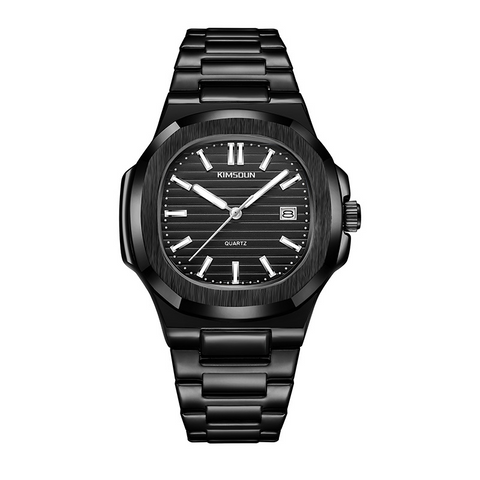 Carlophis K-921D Axiom Porthole-Style Watch - Unisex & Screw-Down Crown