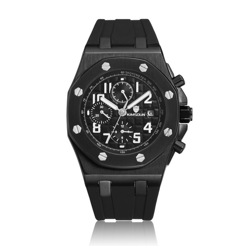 Carlophis K-1222A Signal Men's Automatic Watch - See-Through & Modern Style