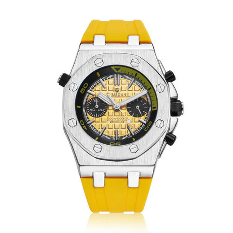Carlophis K-1223B Chroma Men's Sport Watch - Bold Color & Camo Series
