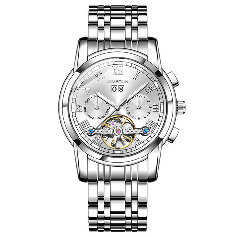 Carlophis K-1896A Consul Automatic Calendar Watch - Unisex & Mechanical