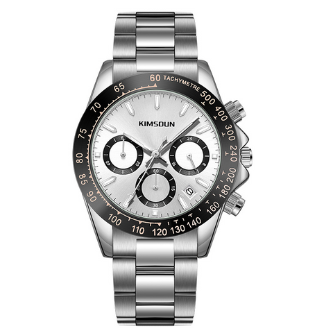 Carlophis Monza Skeleton Chronograph Watch - Unisex & Racing-Inspired
