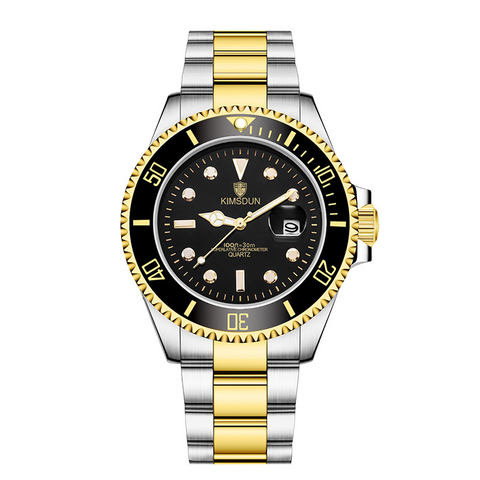 Carlophis K-1022B Men's "Submariner" Style Watch - Luminous & Waterproof