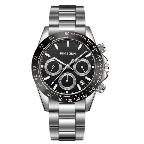 Carlophis Monza Skeleton Chronograph Watch - Unisex & Racing-Inspired