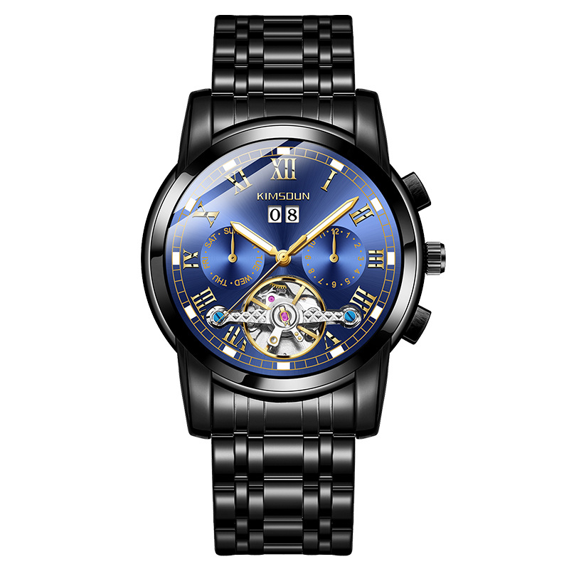 Carlophis K-1896A Consul Automatic Calendar Watch - Unisex & Mechanical