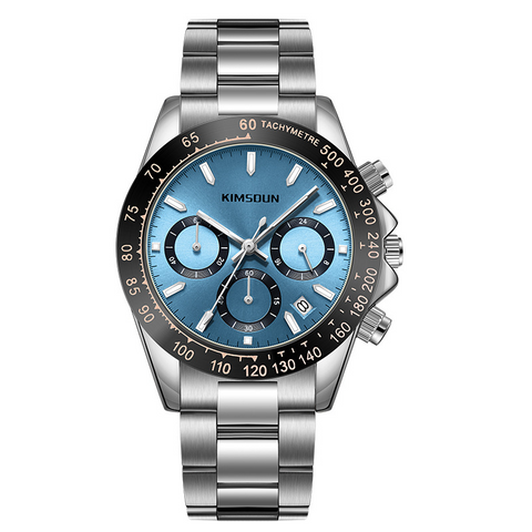 Carlophis Monza Skeleton Chronograph Watch - Unisex & Racing-Inspired