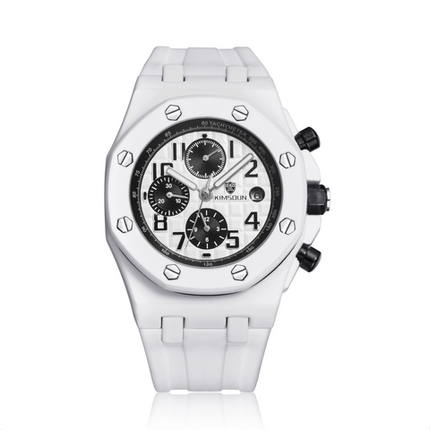 Carlophis K-1222A Signal Men's Automatic Watch - See-Through & Modern Style