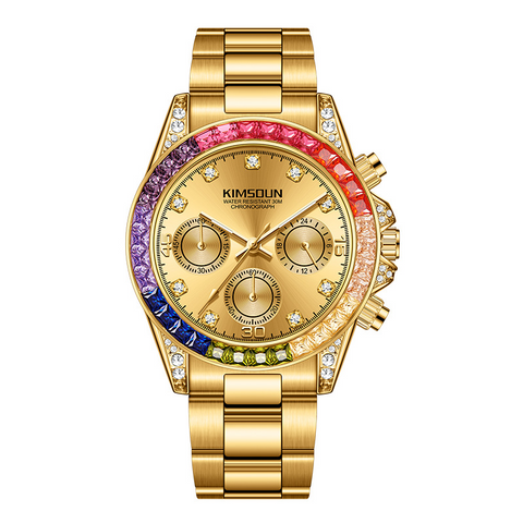 Carlophis Monza Skeleton Chronograph Watch - Unisex & Racing-Inspired
