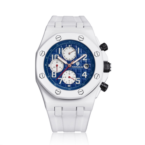 Carlophis K-1222A Signal Men's Automatic Watch - See-Through & Modern Style