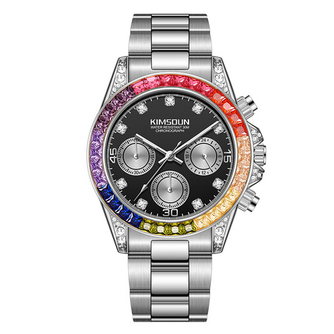 Carlophis Monza Skeleton Chronograph Watch - Unisex & Racing-Inspired